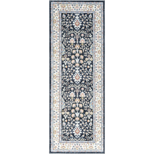 Surya Lavadora LVR-2354 Dark Blue Traditional Rug