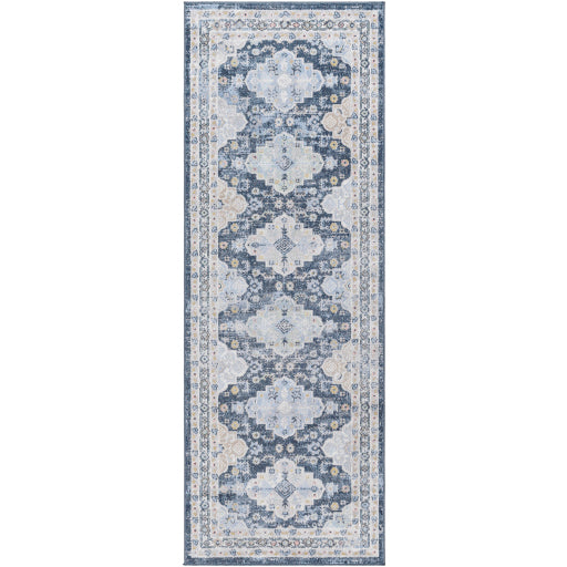Surya Lavadora LVR-2357 Dark Blue Traditional Rug