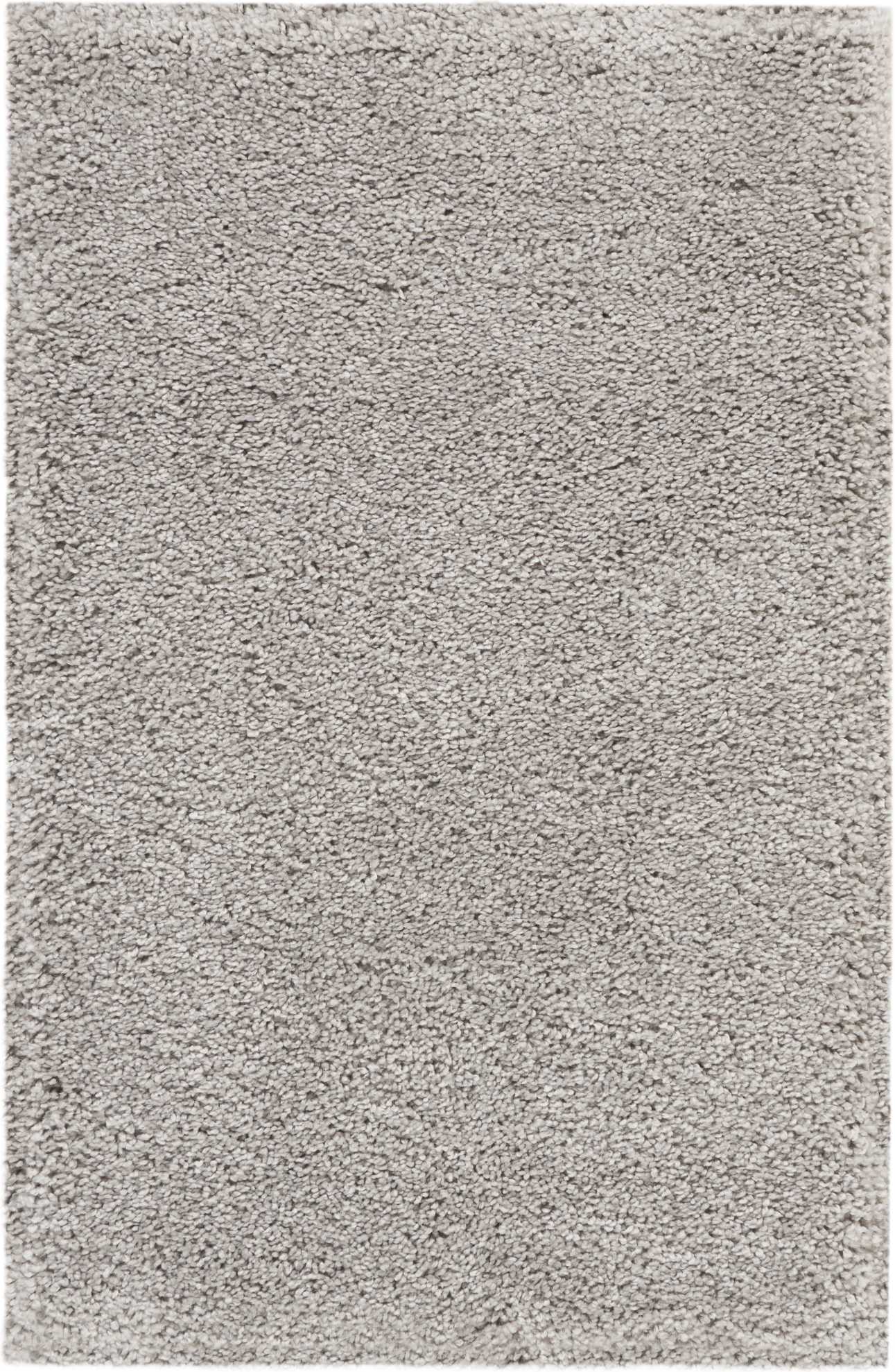 Nourison Home Malibu Shag MSG01 Silver Grey Contemporary Power-loomed Rug