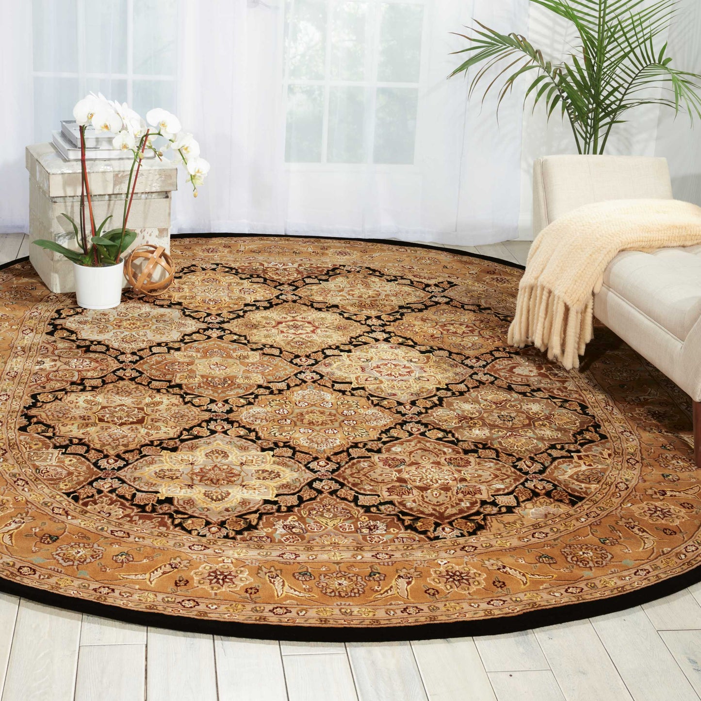 Nourison Home Nourison 2000 Black Traditional