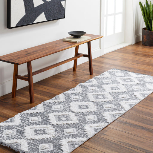 Surya Morocotton MCT-2303 Black Rustic Rug