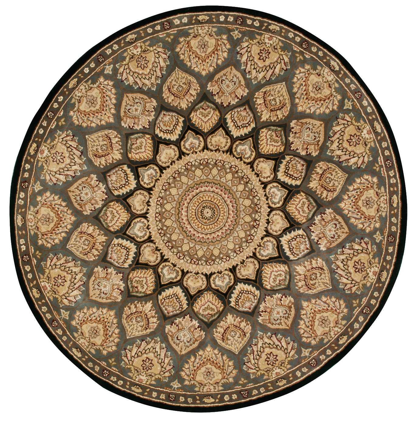 Nourison Home Nourison 2000 2318 Slate Traditional Tufted Rug