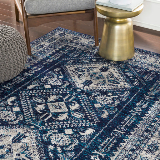 Surya Monte Carlo MNC-2315 Navy Traditional Rug