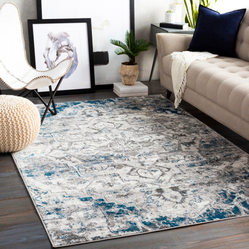 Surya Monte Carlo MNC-2318 Blue Traditional Rug
