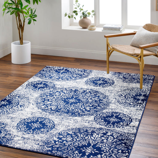 Surya Monte Carlo MNC-2345 Dark Blue Global Rug