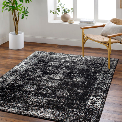 Surya Monte Carlo MNC-2349 Black Traditional Rug