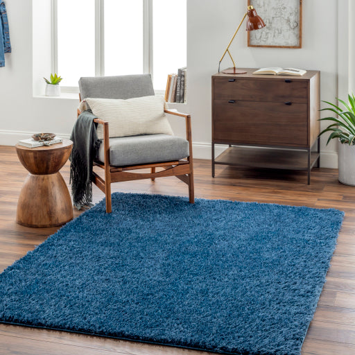 Surya Moda Shag MOG-2303 Dark Blue Modern Rug