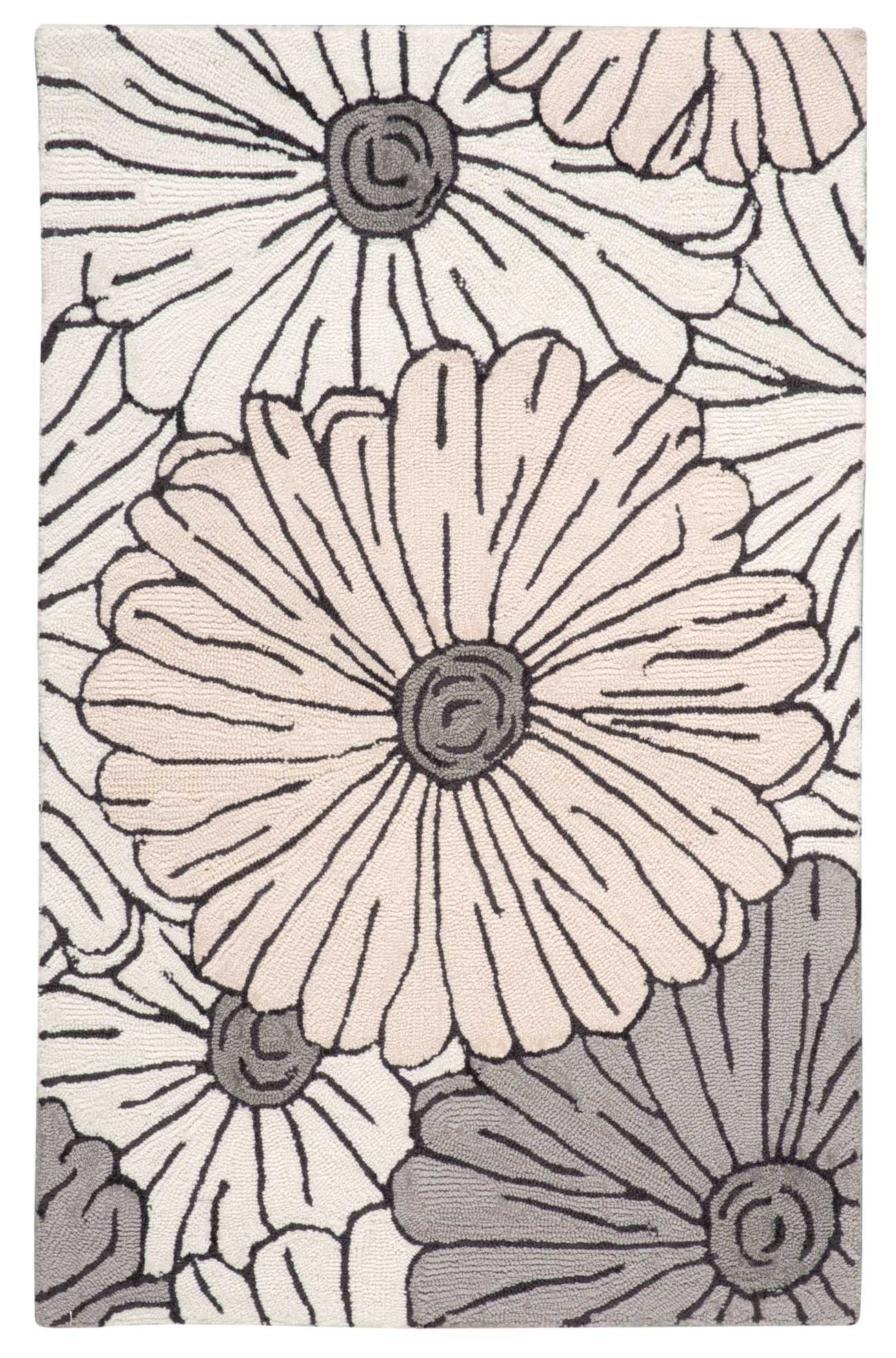 Nourison Home Fantasy FA25 Ivory Multicolor Contemporary Hooked Rug