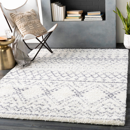 Surya Maroc Shag MRS-2301 White Global Rug