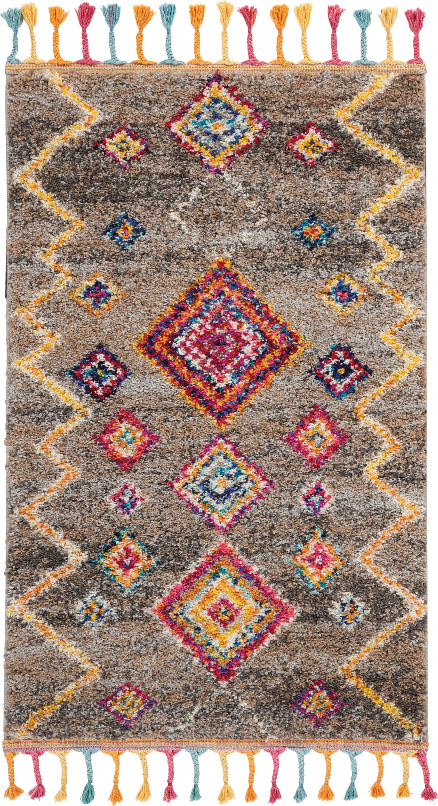 Nourison Home Nomad NMD05 Grey Transitional Power-loomed Rug