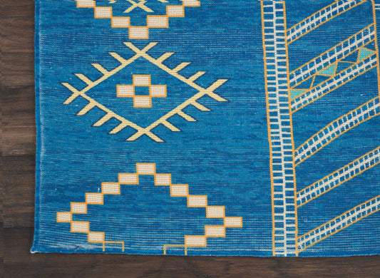 Nourison Home Madera Denim Transitional