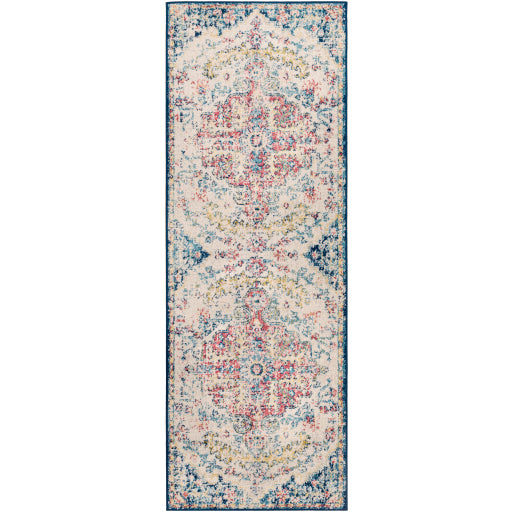 Surya Murat MUT-2321 Aqua Traditional Rug