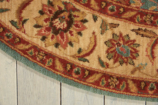 Nourison Home Living Treasures Aqua Traditional