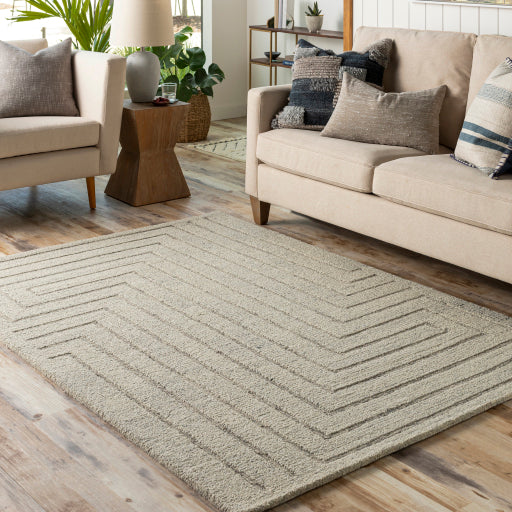 Surya Madelyn MYN-2307 Light Gray Modern Rug