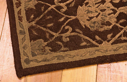 Nourison Home Regal Chocolate Traditional