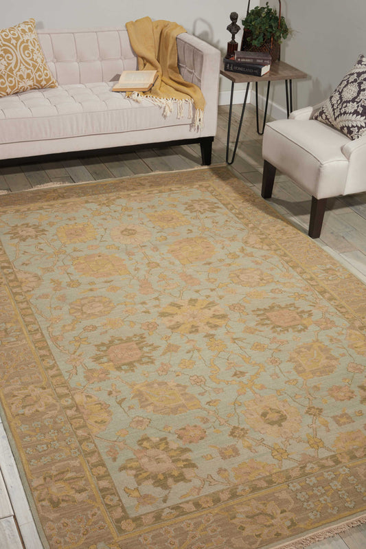 Nourison Home Nourmak S169 Mint Traditional Woven Rug