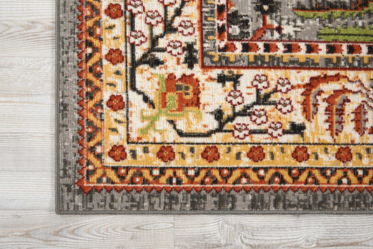 Nourison Home Aria Multicolor Traditional
