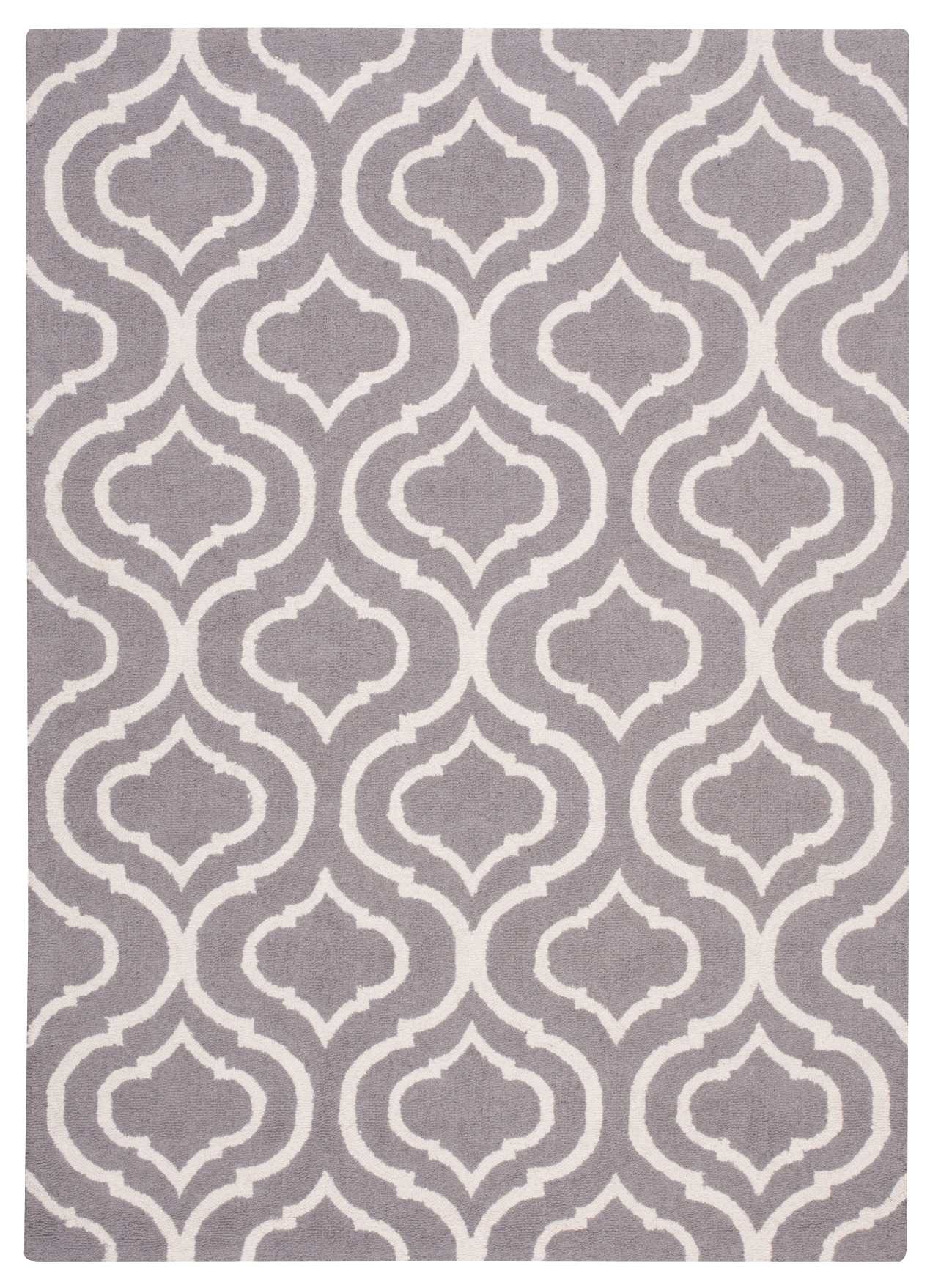 Nourison Home Linear LIN15 Silver Transitional Hooked Rug