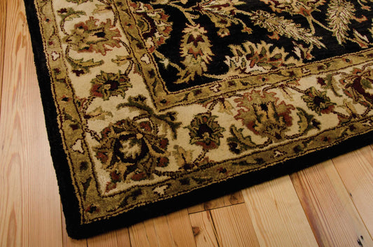 Nourison Home Jaipur Black Traditional