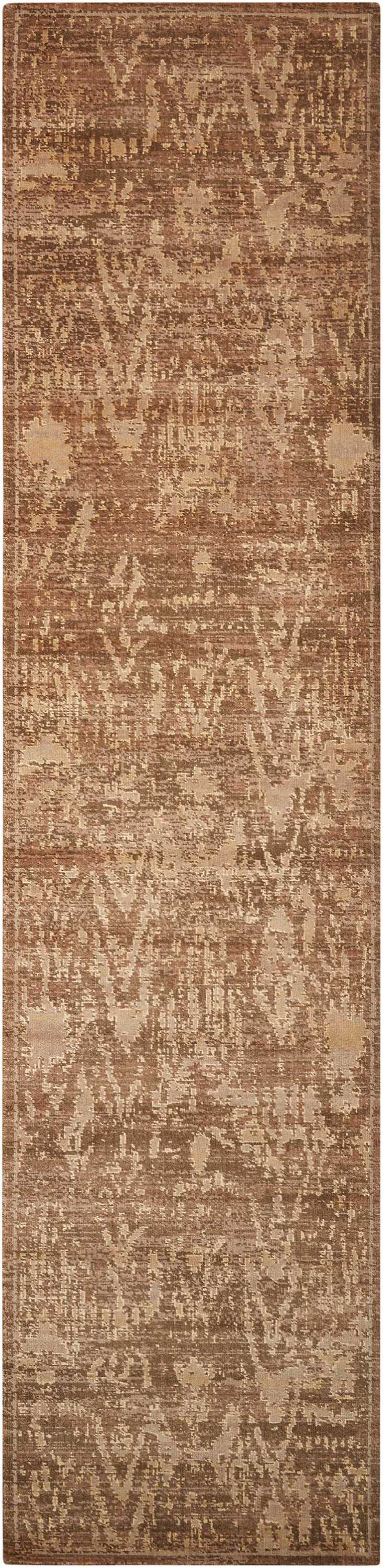 Nourison Home Silken Allure SLK17 Chocolate Traditional Loomed Rug