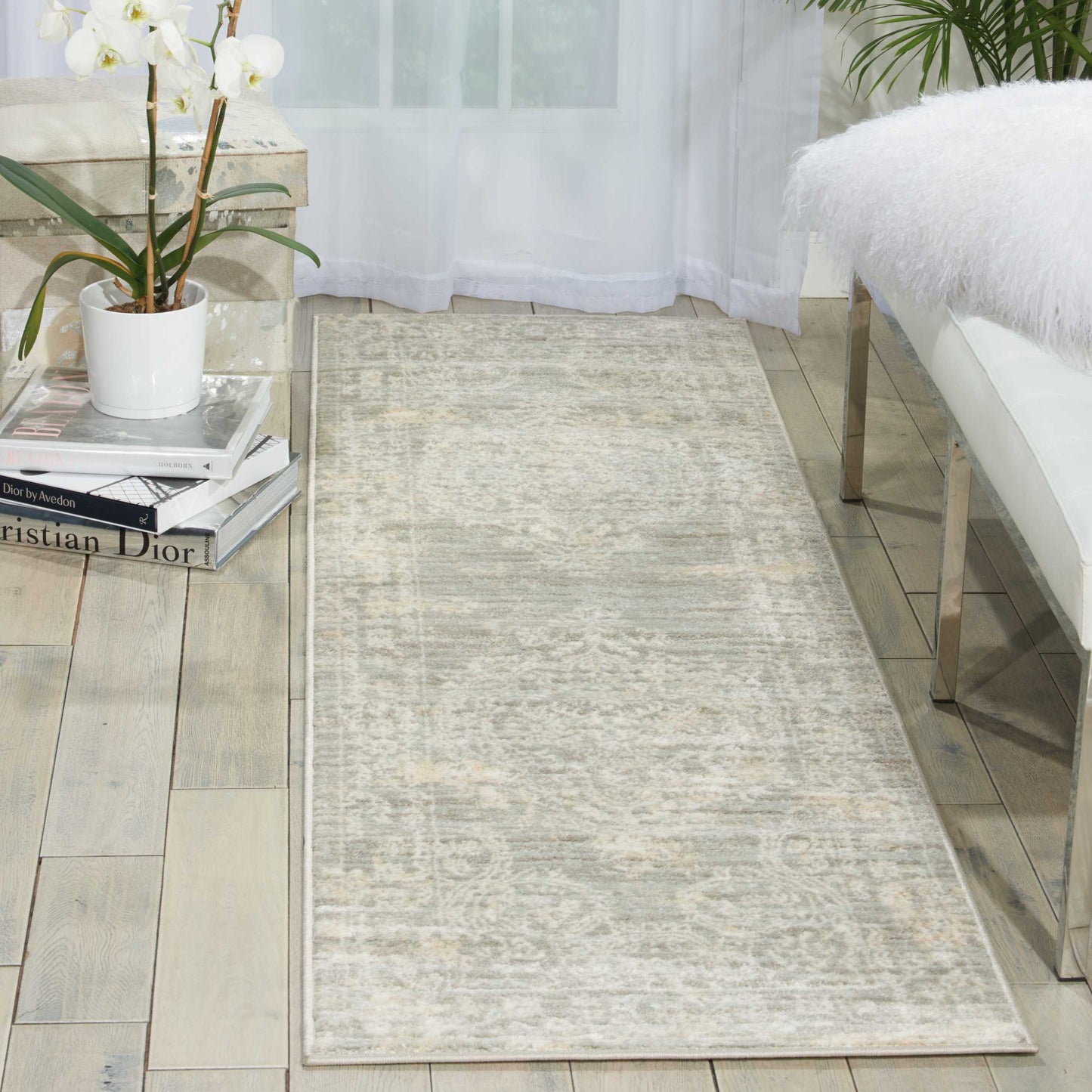 Nourison Home Euphoria Grey Traditional