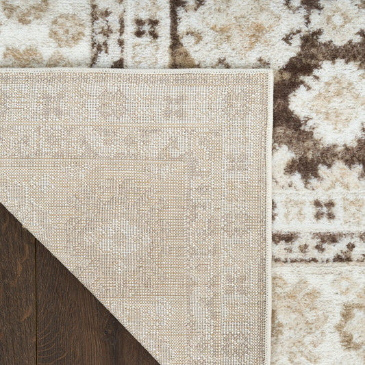 Nourison Home Dekor Ivory Brown Traditional