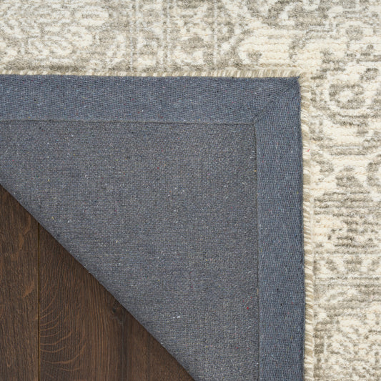 Nourison Home Azalea Ivory Grey Traditional