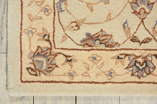 Nourison Home Heritage Hall Cream Traditional