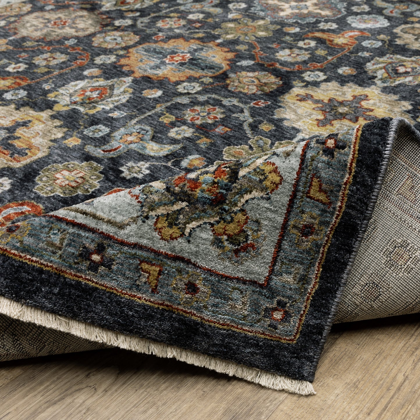 Oriental Weavers Aberdeen Blue Multi Traditional