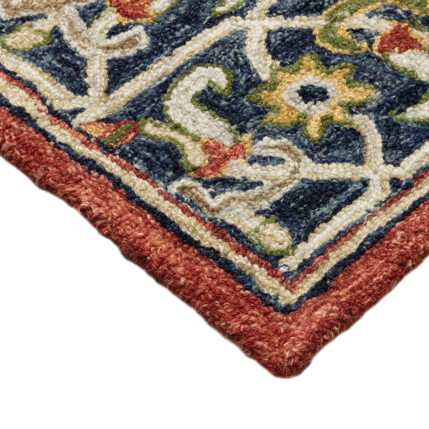 Oriental Weavers Alfresco Red Blue Traditional
