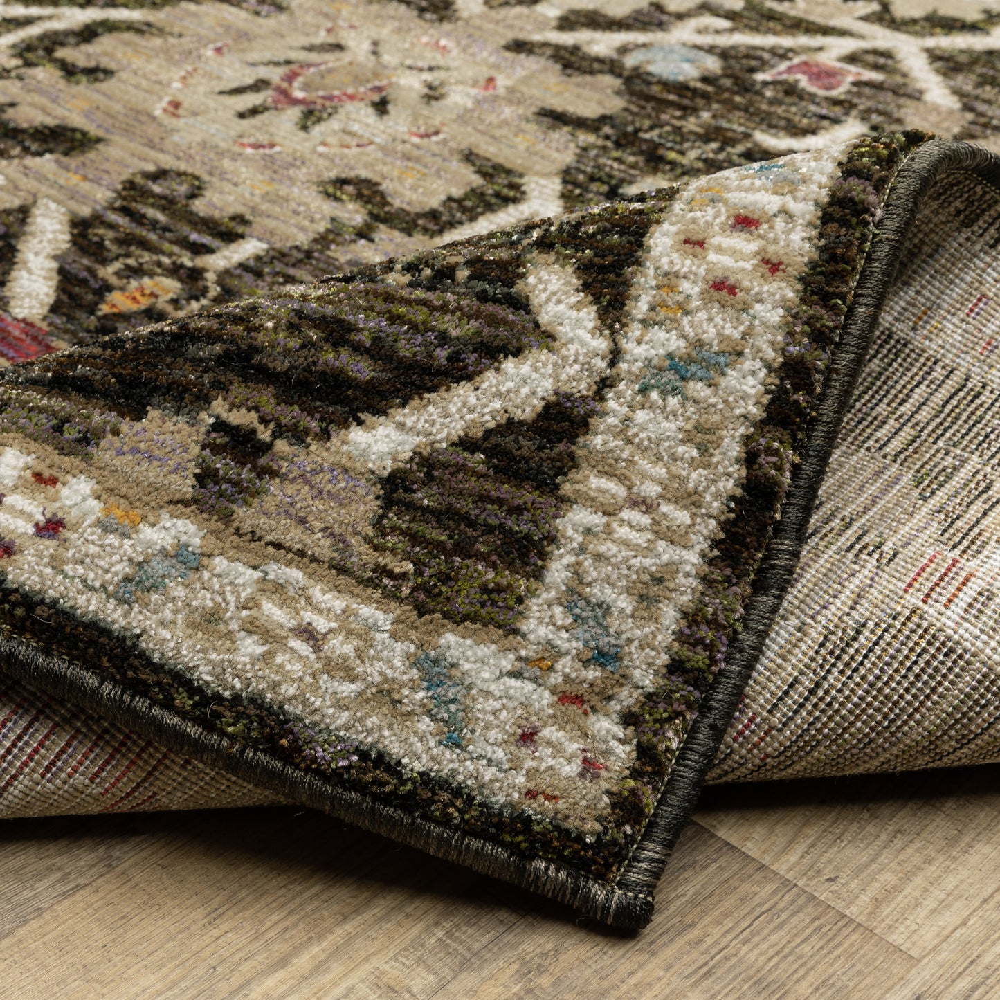 Oriental Weavers Andorra Brown Multi Traditional
