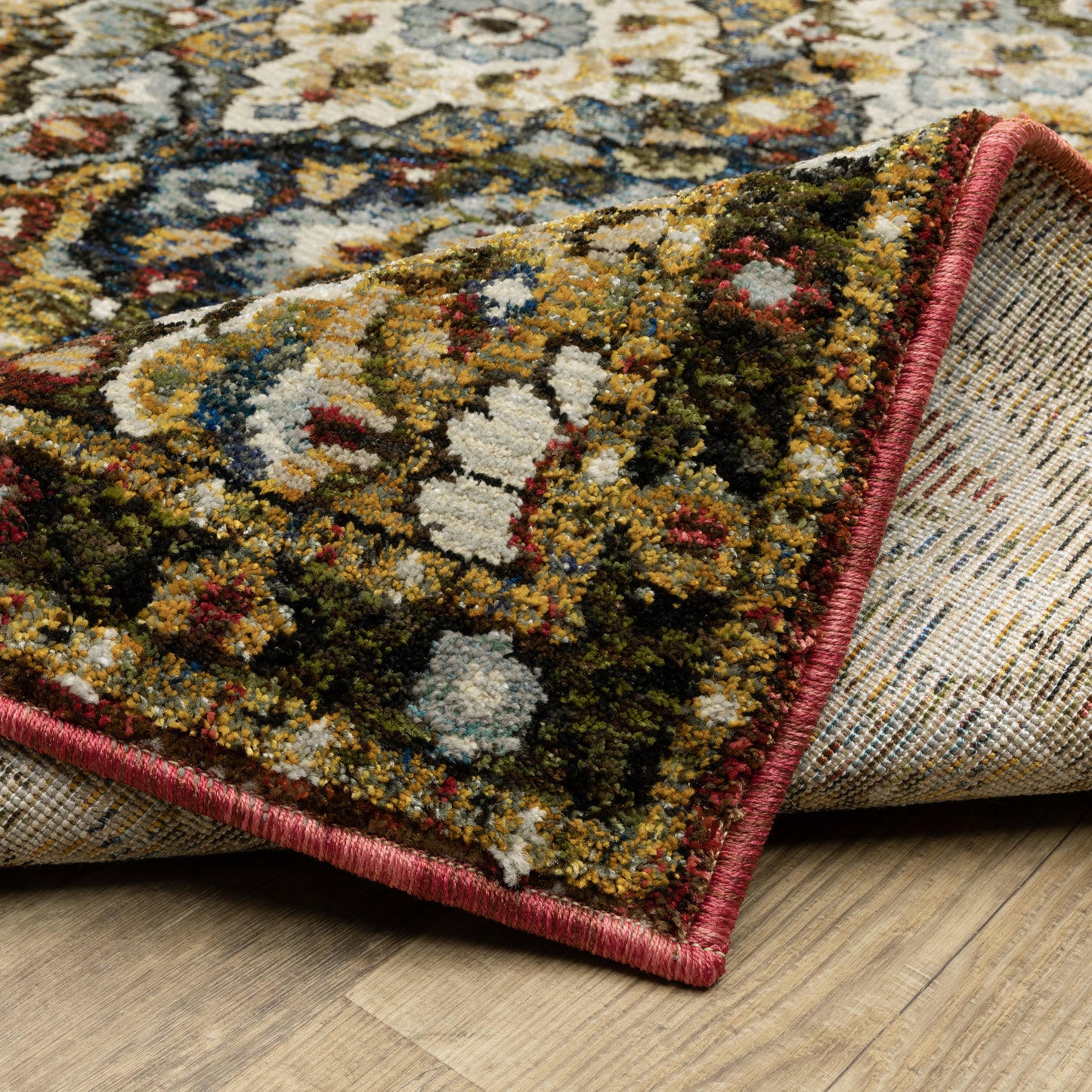 Oriental Weavers Andorra Red Multi Traditional