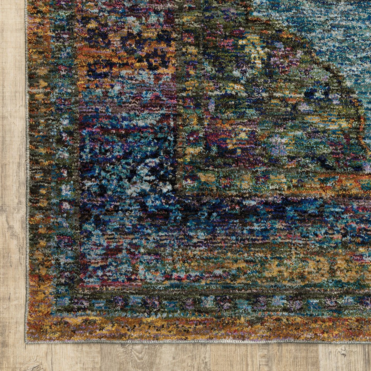 Oriental Weavers Andorra Blue Multi Traditional