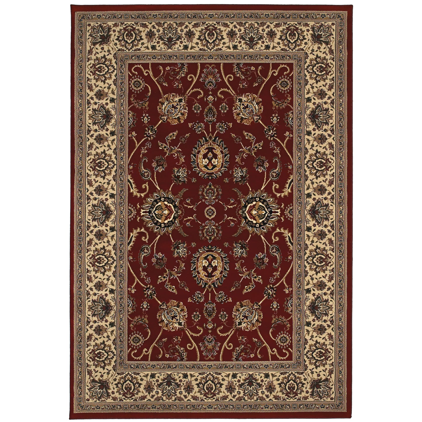 Oriental Weavers Ariana Red Ivory Traditional
