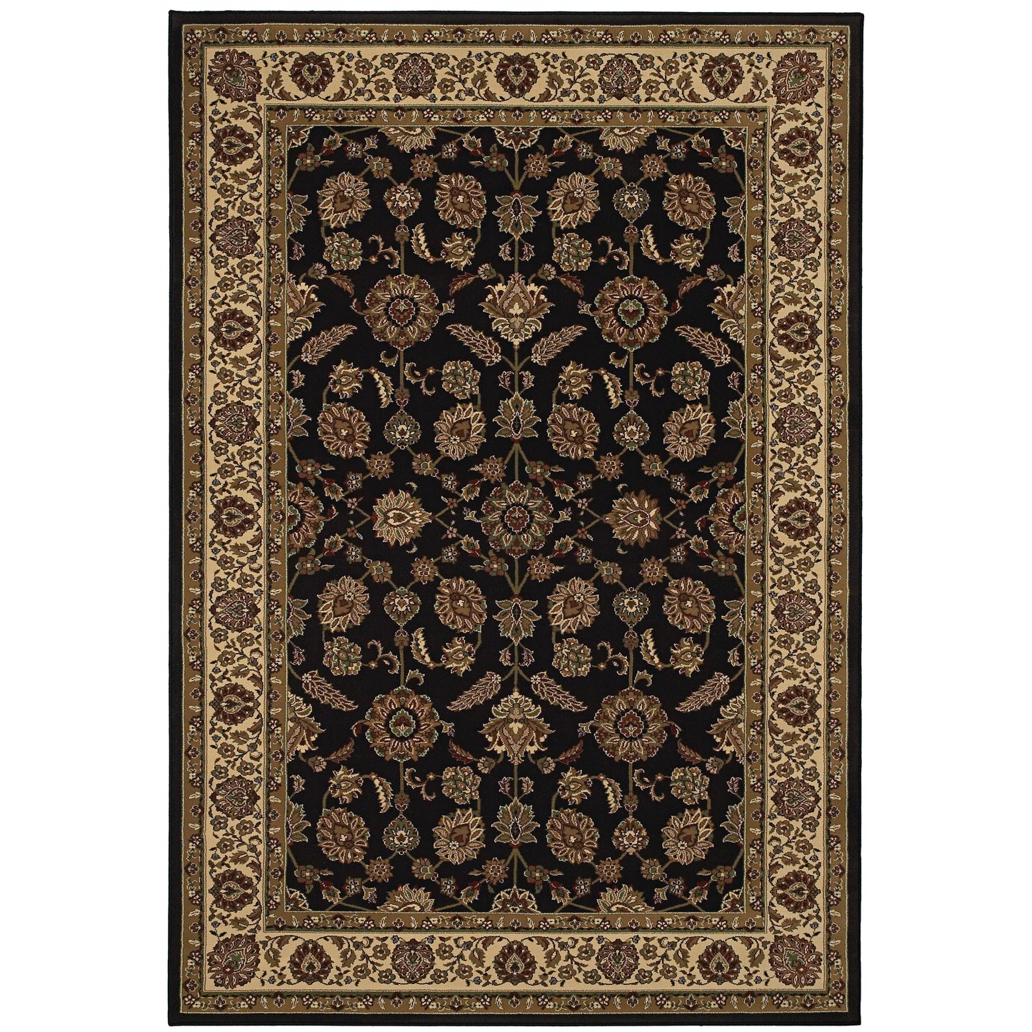 Oriental Weavers Ariana Brown Ivory Traditional