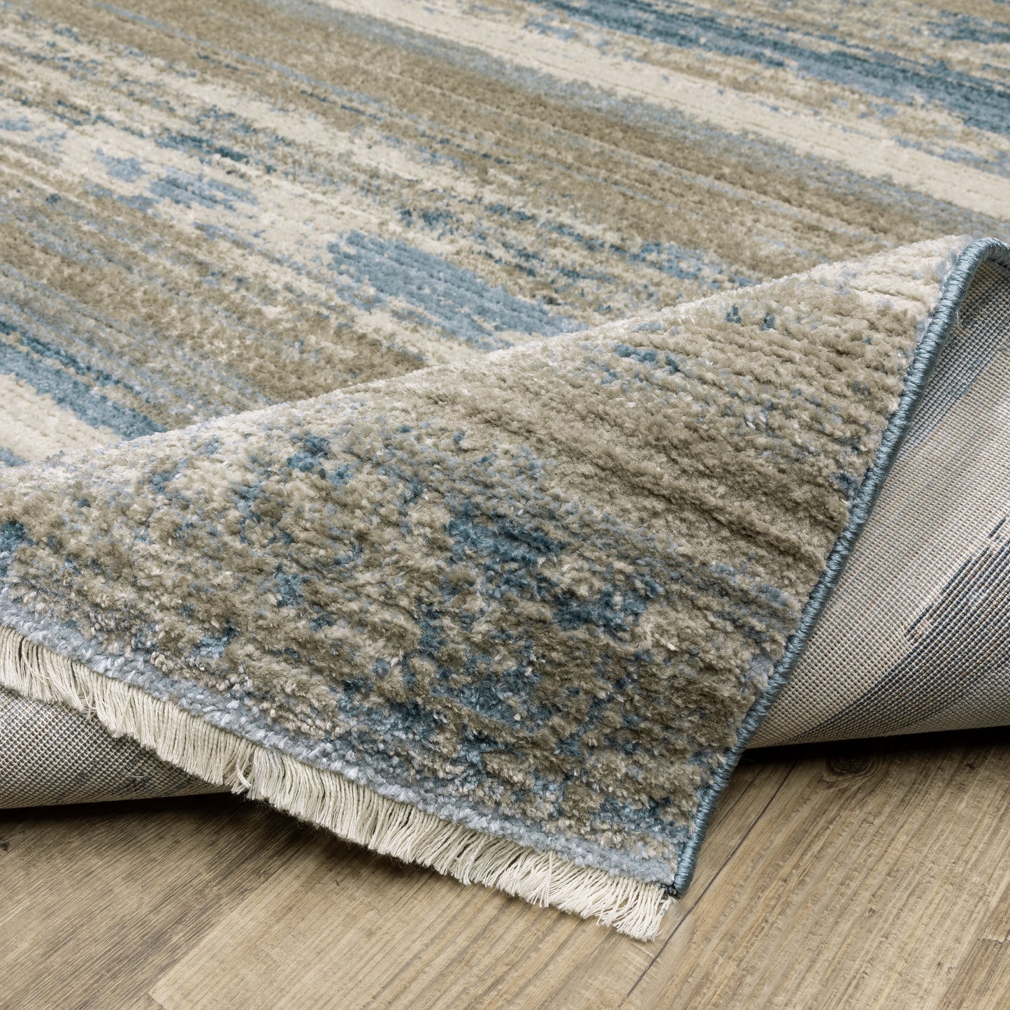 Oriental Weavers Bauer Blue Beige Modern & Contemporary