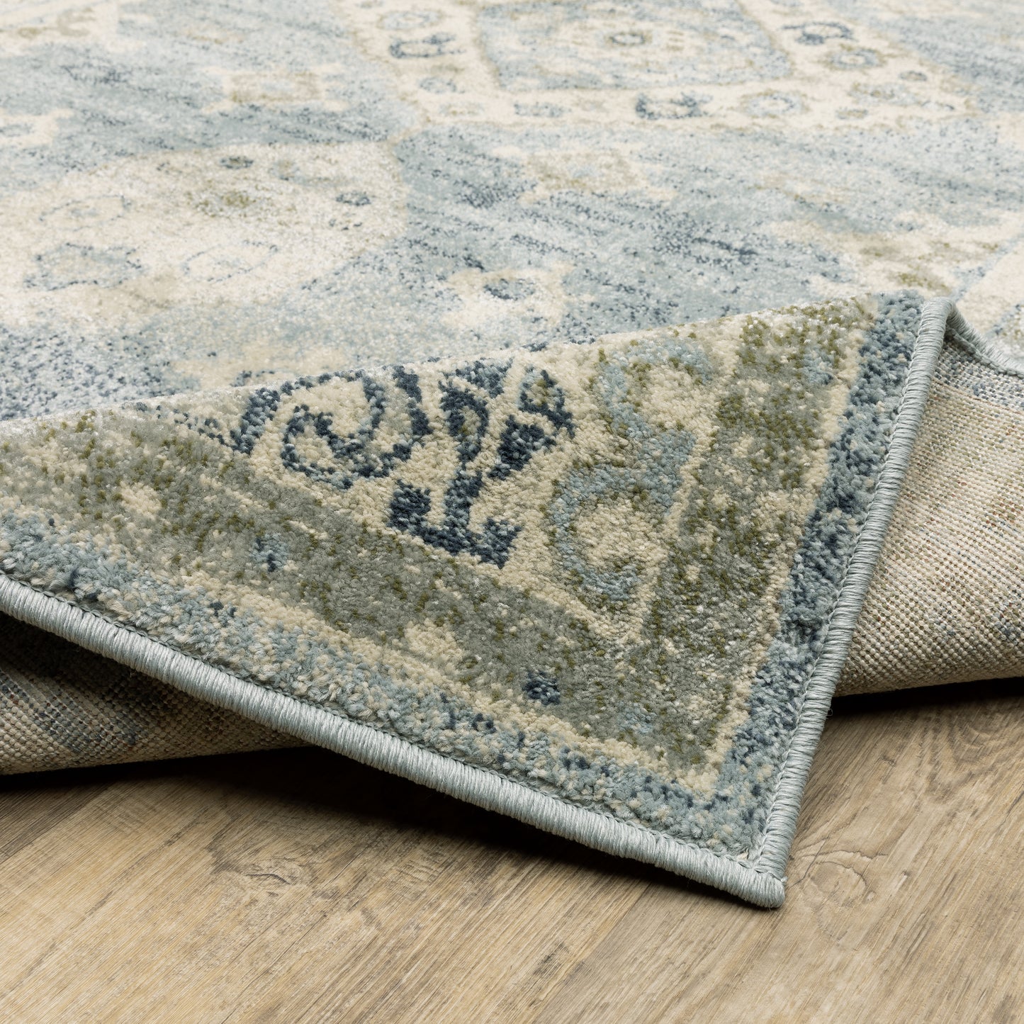 Oriental Weavers Branson Blue Grey Vintage
