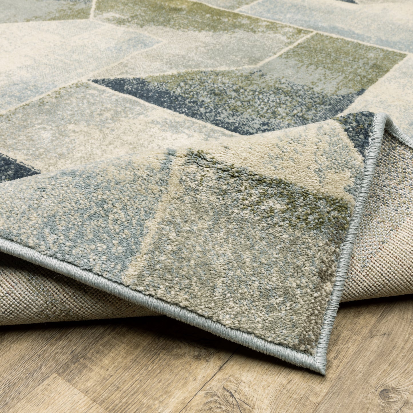 Oriental Weavers Branson Blue Green Modern & Contemporary