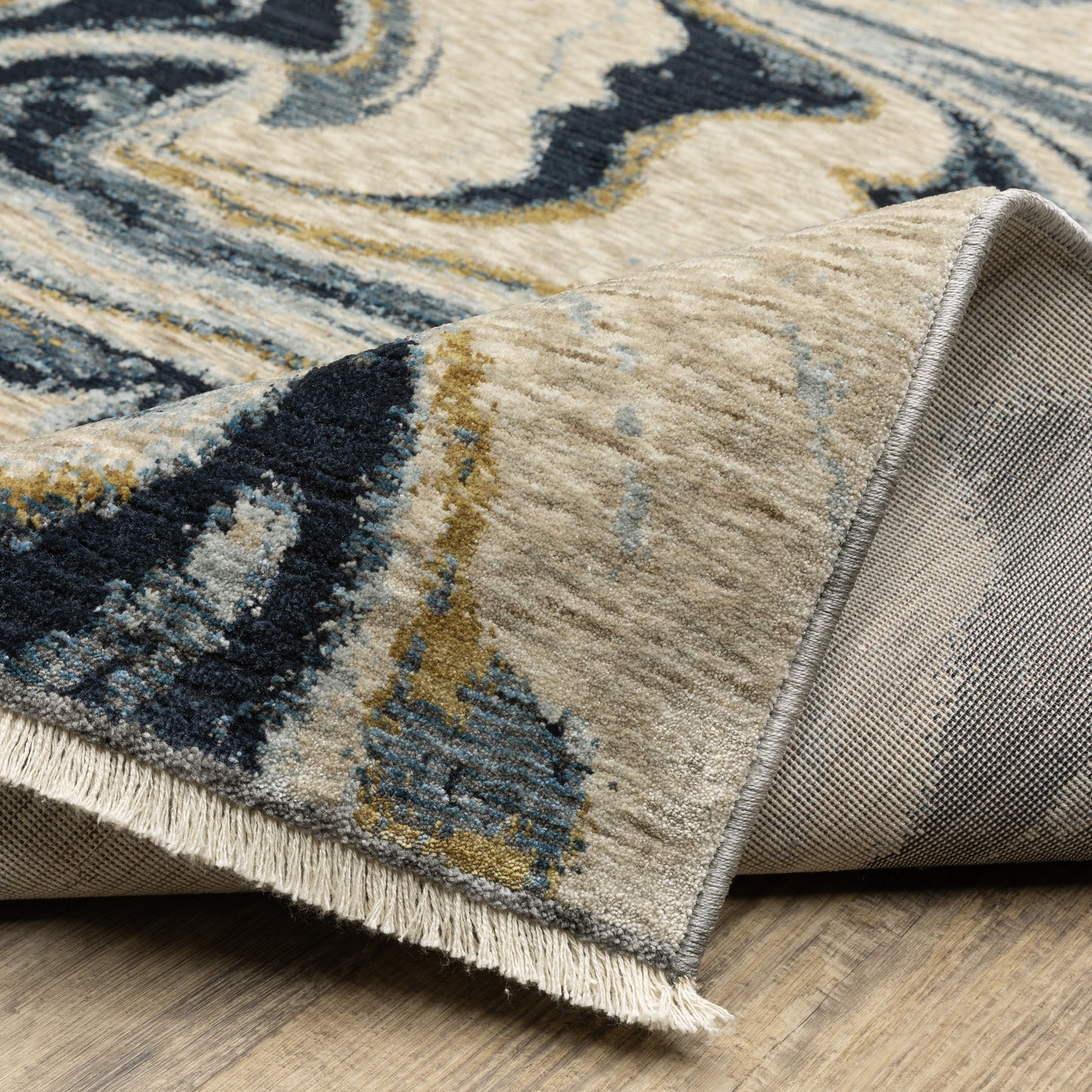 Oriental Weavers Capella Blue Blue Modern & Contemporary