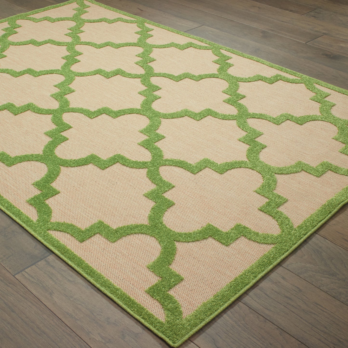 Oriental Weavers Cayman Sand Green Moroccan