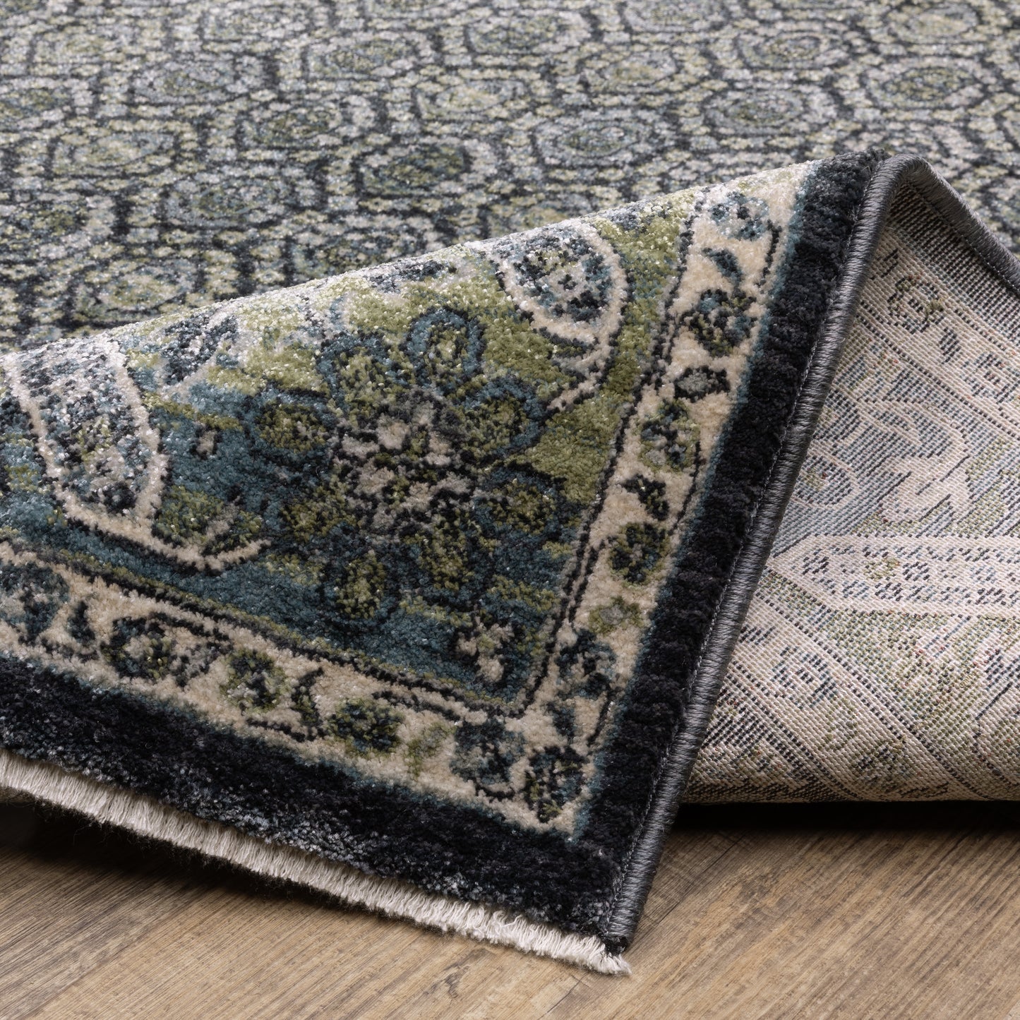 Oriental Weavers Eliana Blue Green Traditional