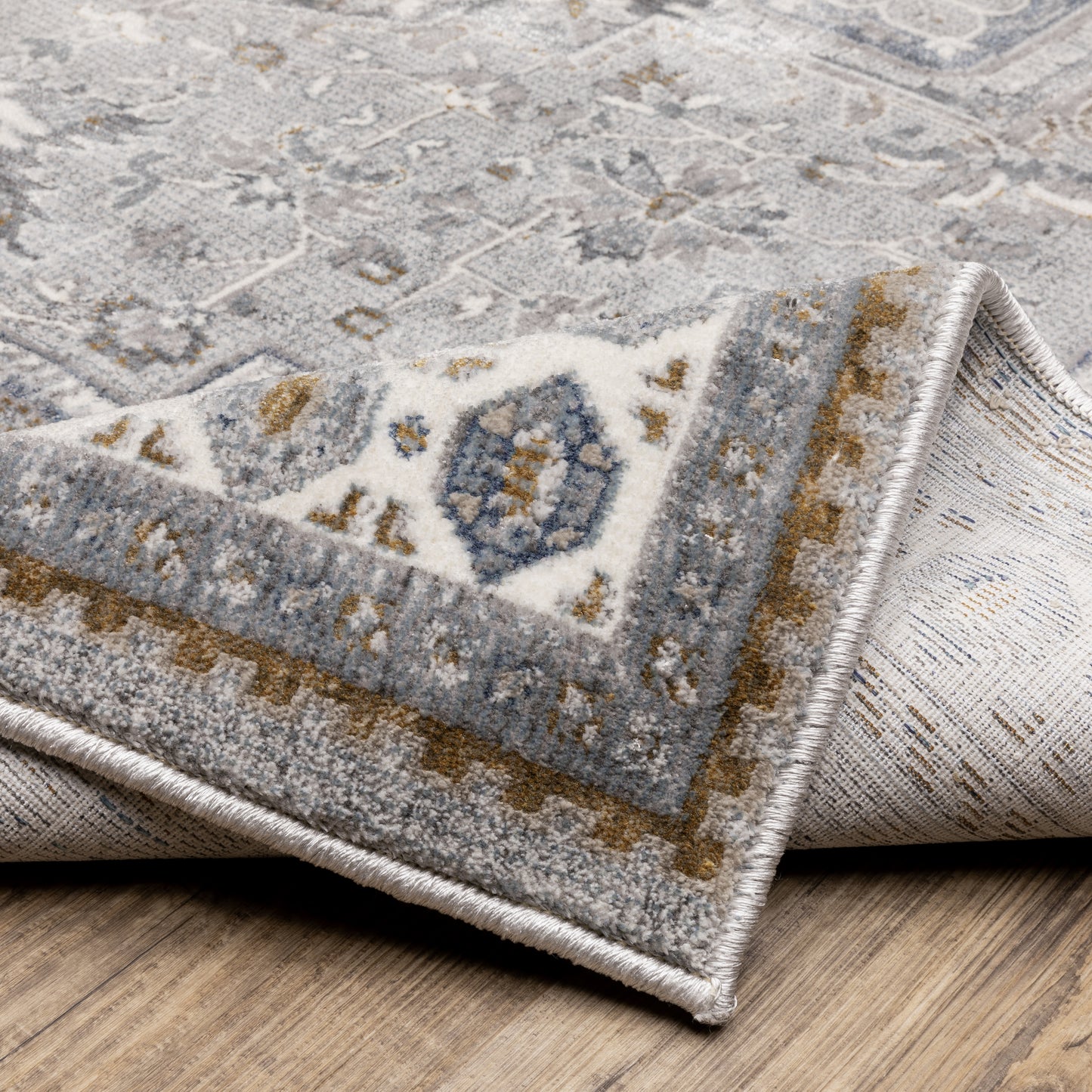 Oriental Weavers Ellington Blue Grey Traditional