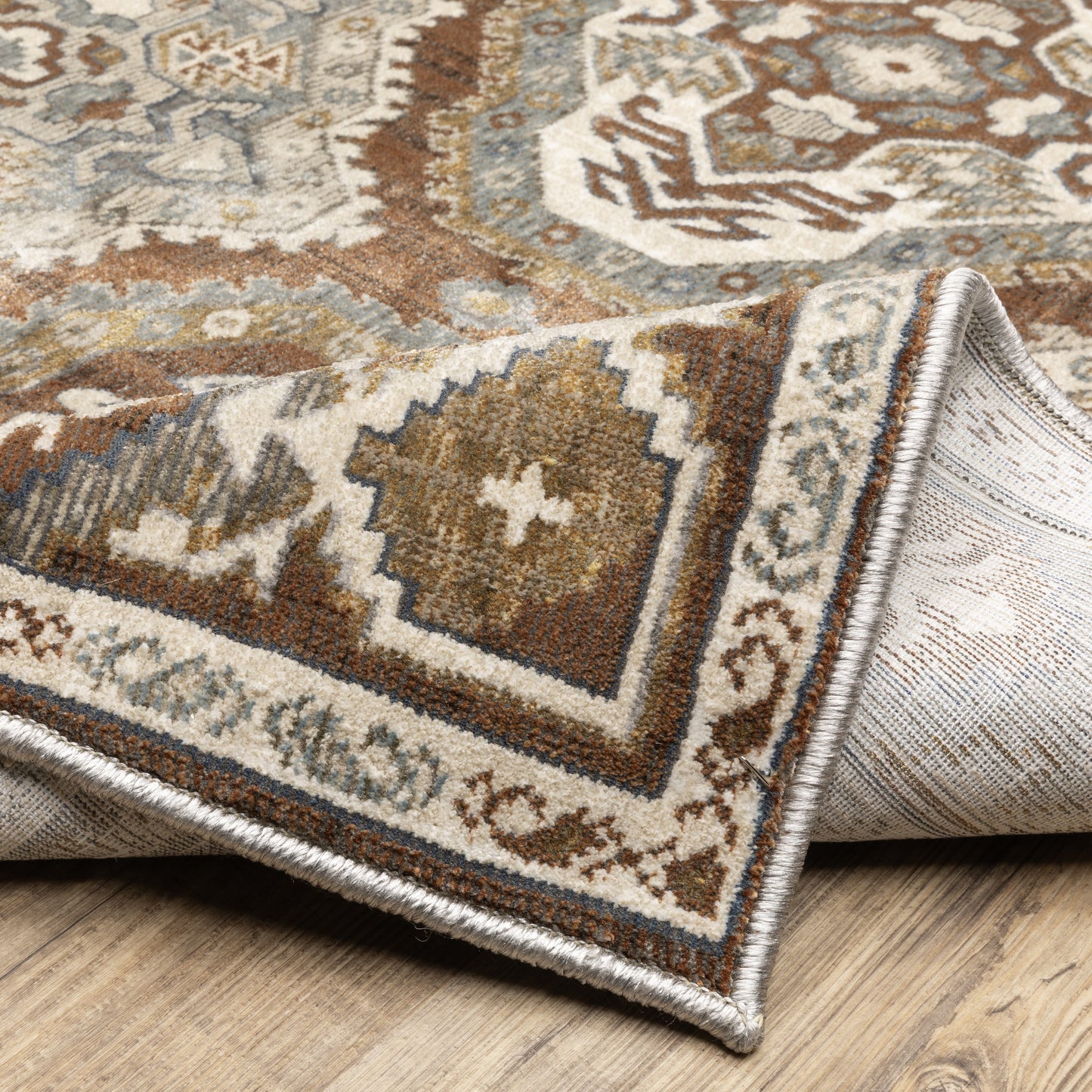 Oriental Weavers Ellington Ivory Blue Traditional