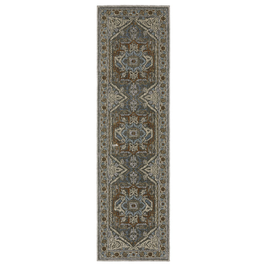 Oriental Weavers Ellington Blue Multi Traditional