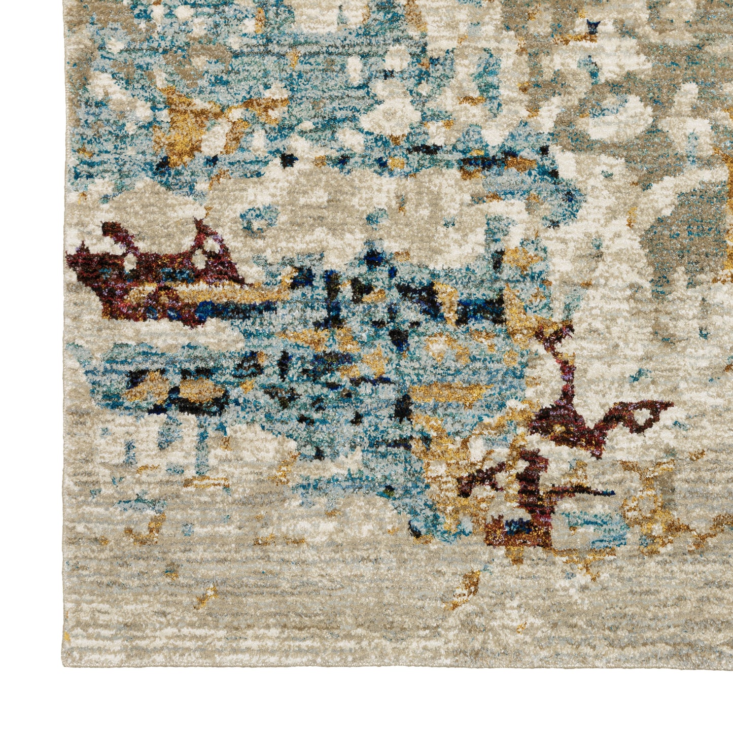 Oriental Weavers Evolution Beige Blue Modern & Contemporary