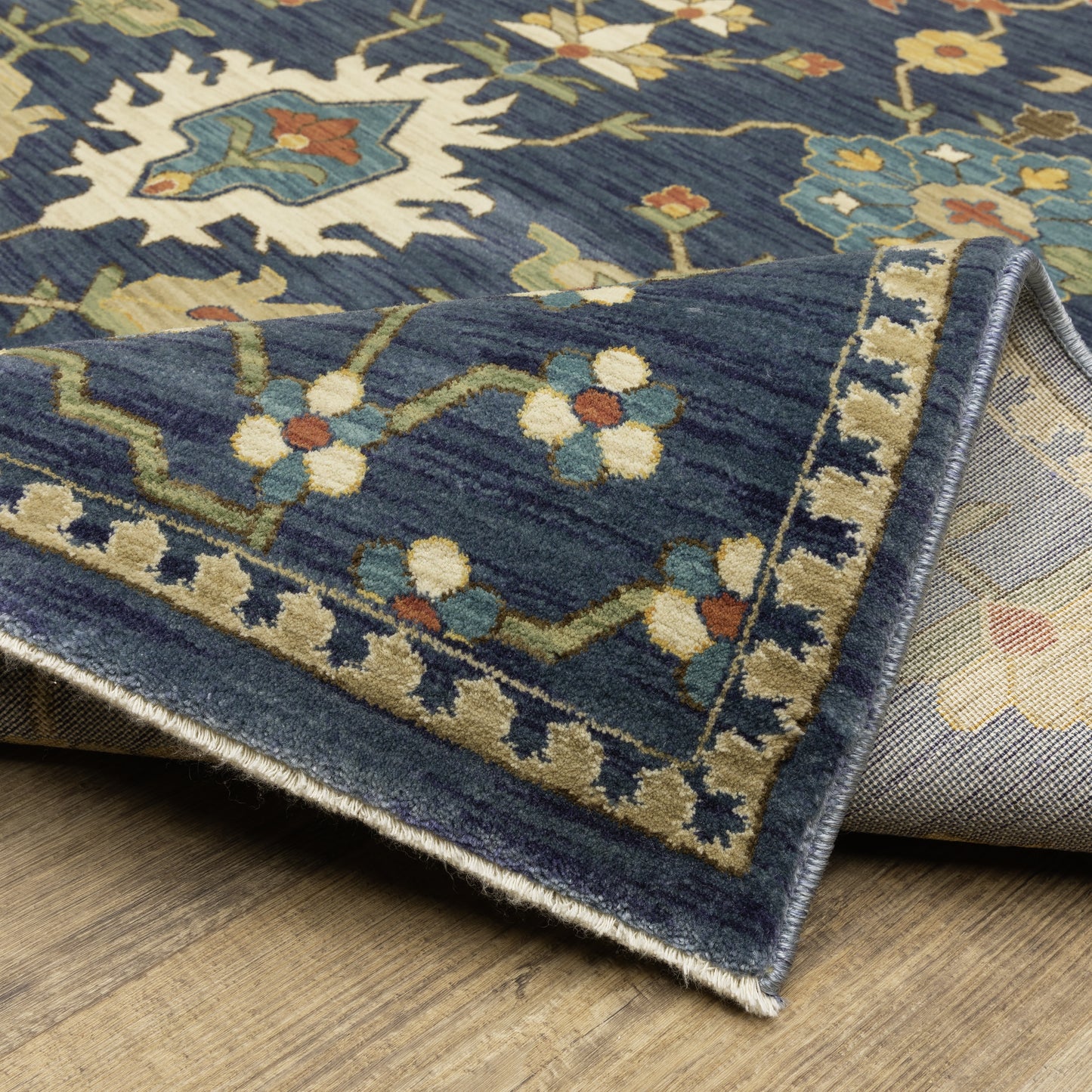 Oriental Weavers Francesca Blue Multi-colored Traditional