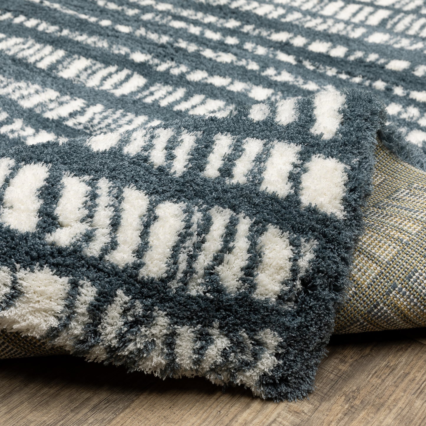 Oriental Weavers Galileo Blue Ivory Industrial