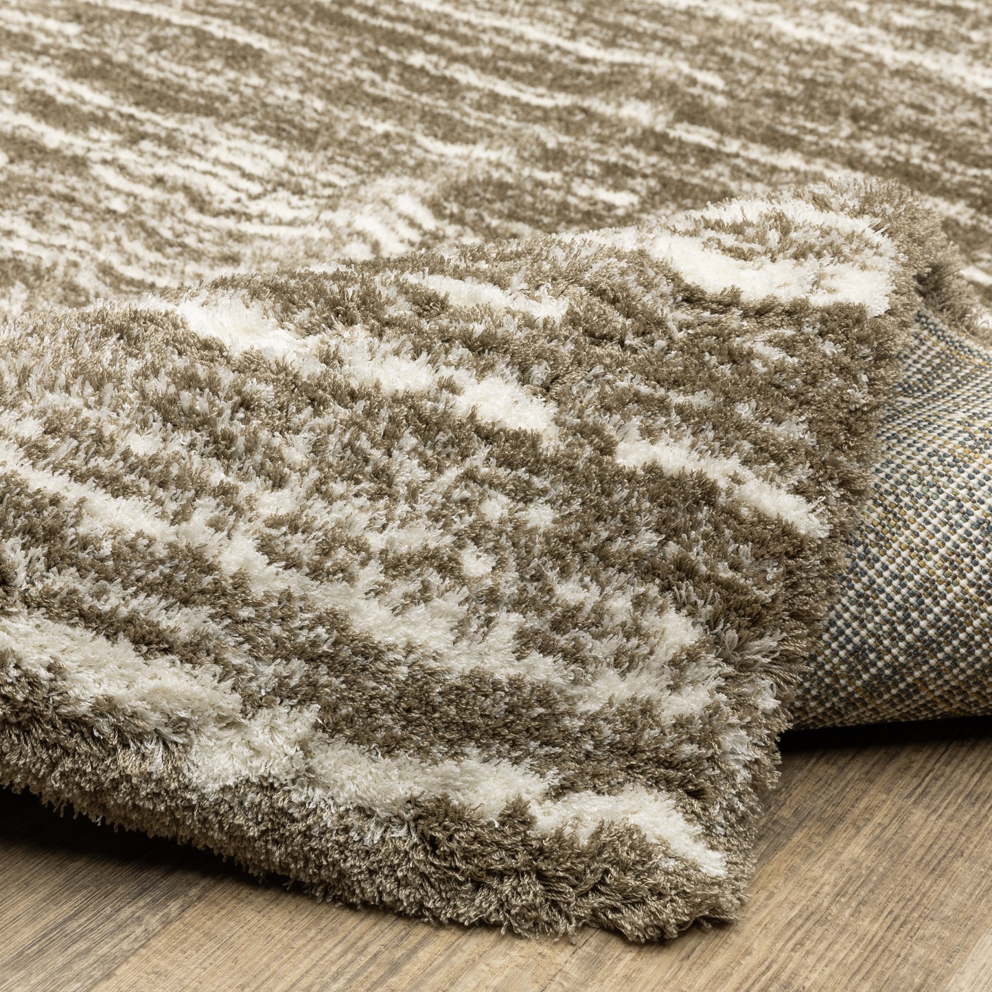 Oriental Weavers Galileo Brown Ivory Industrial