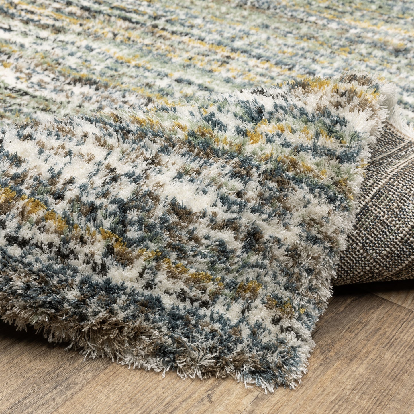 Oriental Weavers Galileo Green Blue Industrial