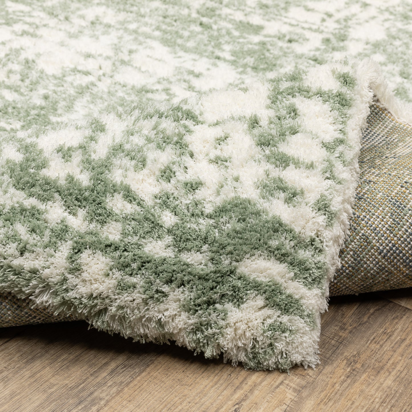 Oriental Weavers Galileo Green Ivory Industrial